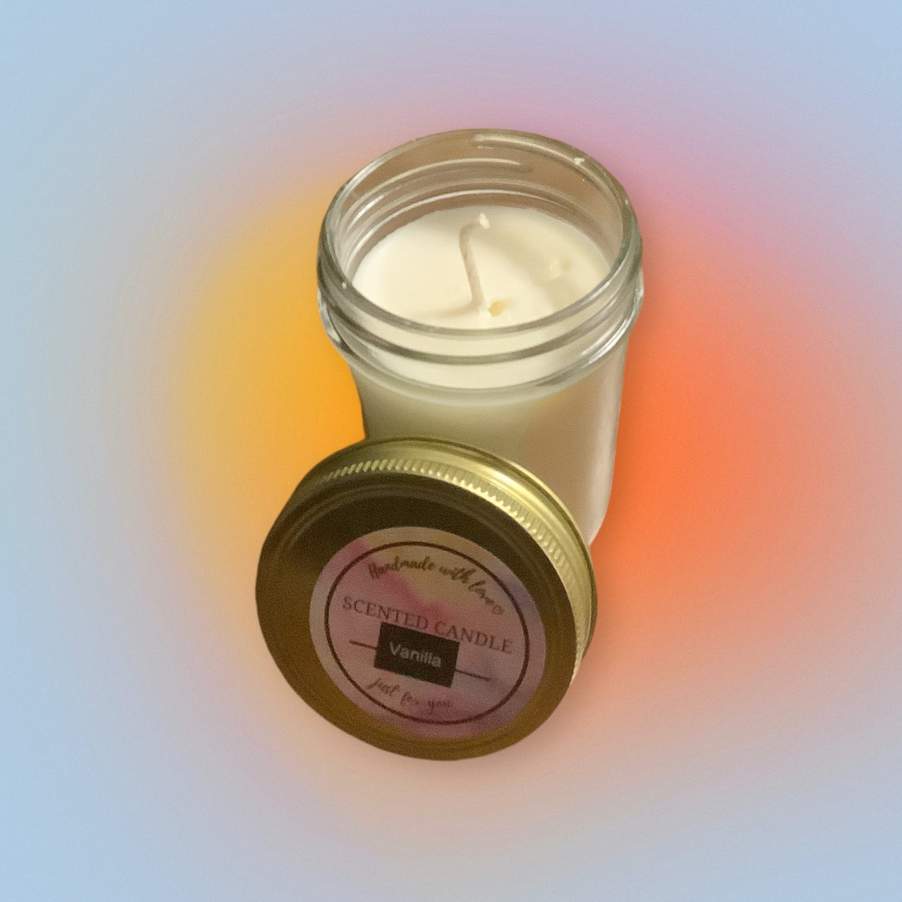 Vanilla candle