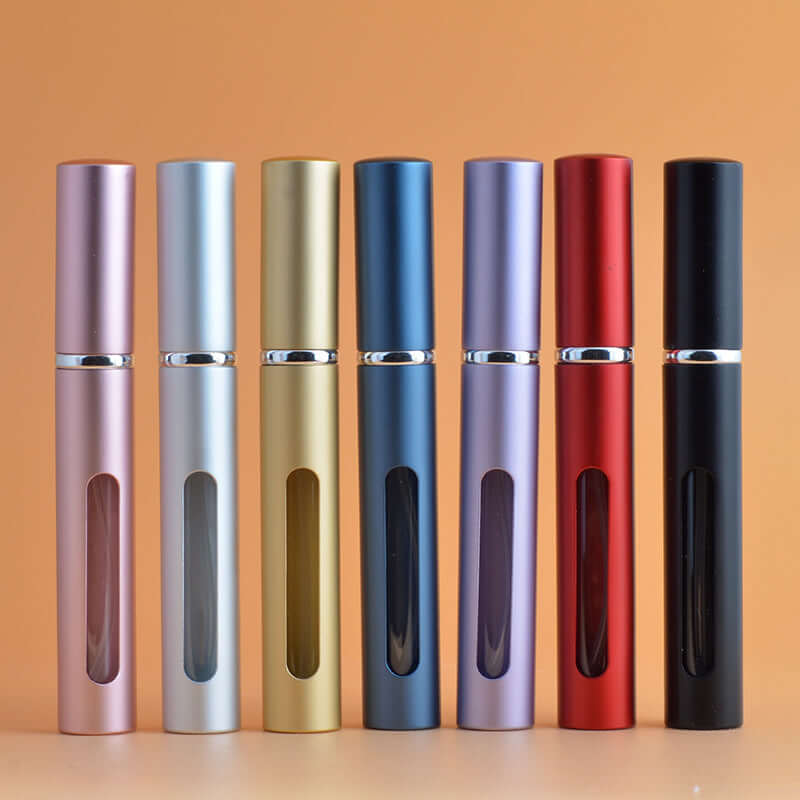 Kevinlawzp 5ml aluminum portable perfume spray bottle