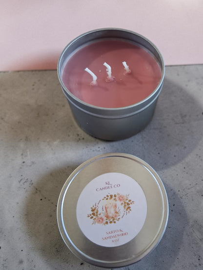 Palo Santo Sandalwood 6oz Soy Candle