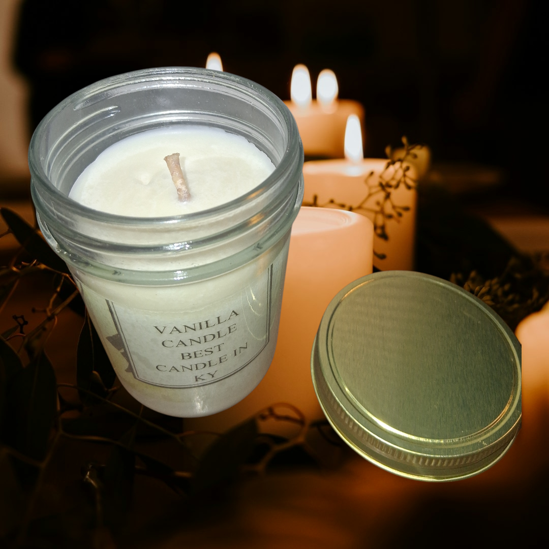 Vanilla Candle – Warm & Comforting Aroma