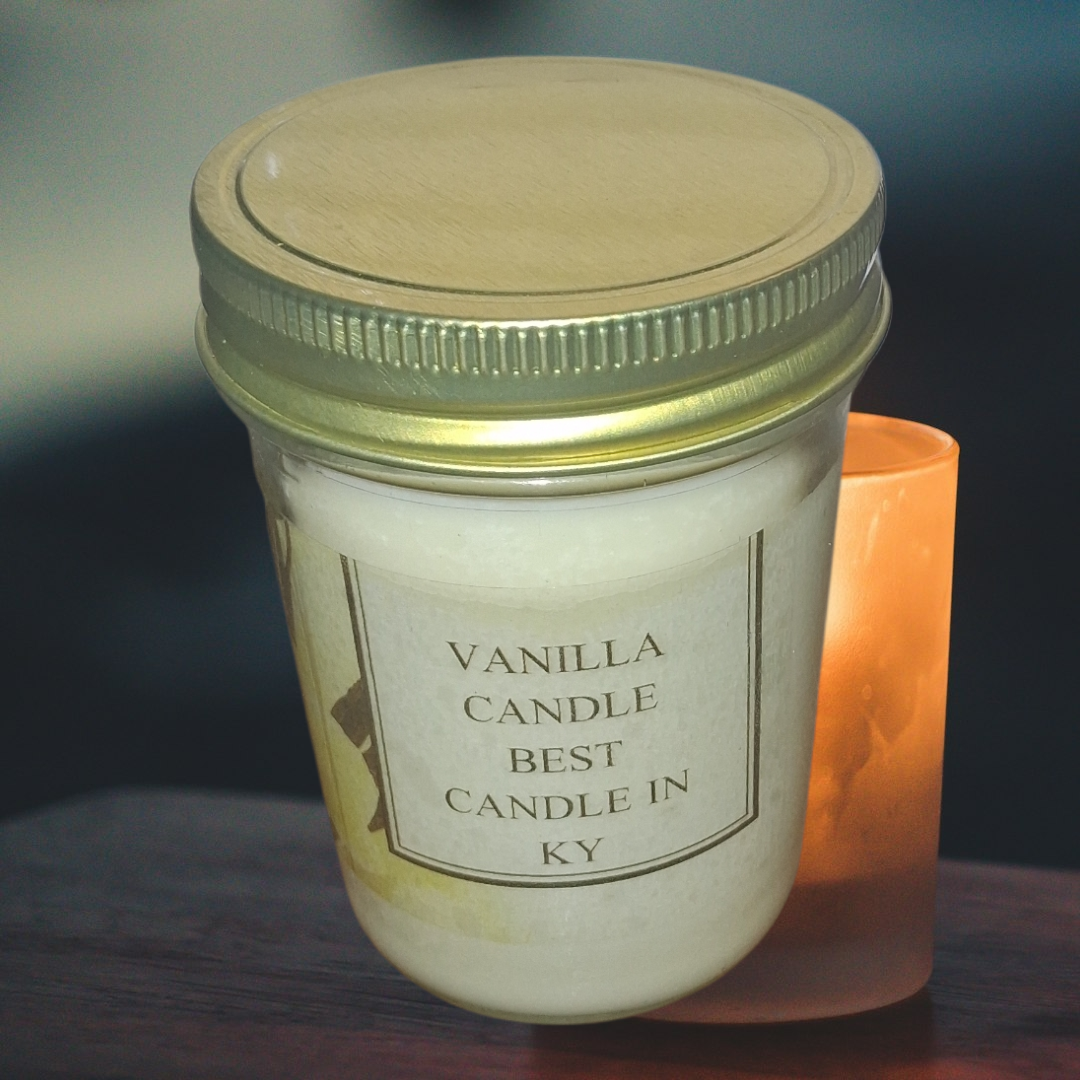 Vanilla Candle – Warm & Comforting Aroma
